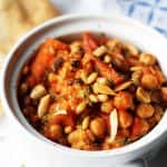 Chickpea Stew and Cauliflower Recipe
