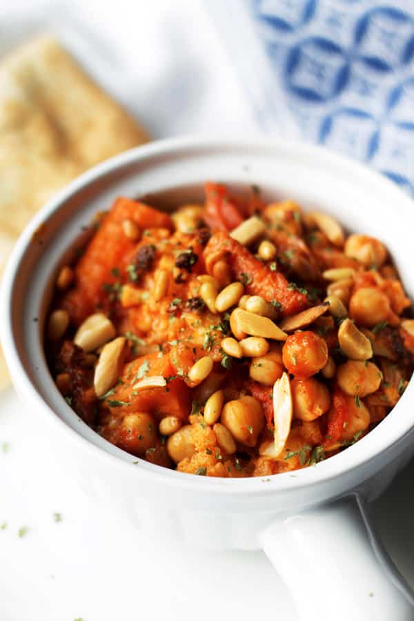 Chickpea Stew and Cauliflower Recipe