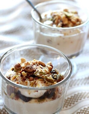 Greek Yogurt Parfait - www.themediterraneandish.com/