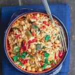 Vegetarian Orzo Bowl