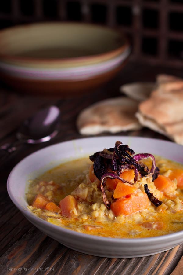 Lentil and Sweet Potato Soup 