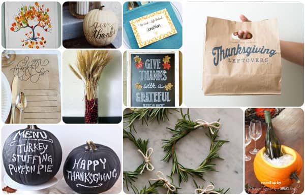 Thanksgiving DIY Ideas and crafts from a Designer Trapped in a Lawyer's Body