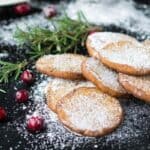 Cranberry Parmesan Shortbread Cookie Recipe