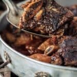 Braised beef short rib