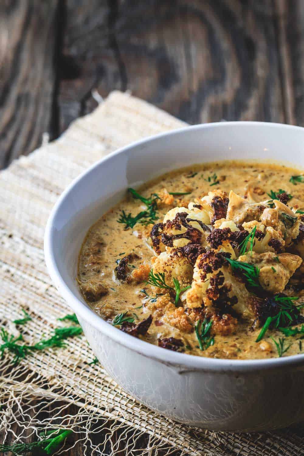 Cauliflower Soup  The Mediterranean Dish