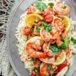 Garlic Tomato Shrimp Recipe with Orzo   The Mediterranean Dish - 43