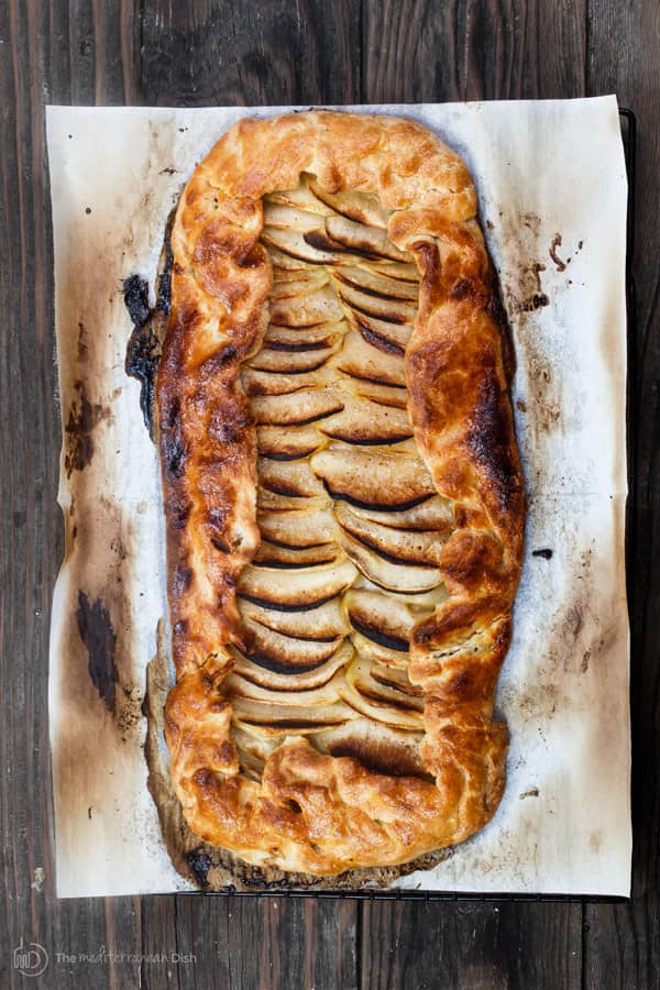 Apple Galette fresh out of the oven