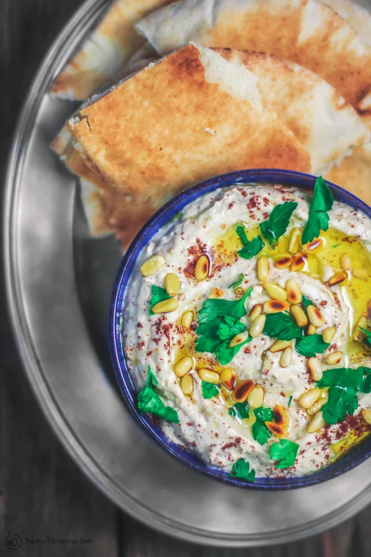 Easy Baba Ganoush Recipe Authentic Video The Mediterranean Dish