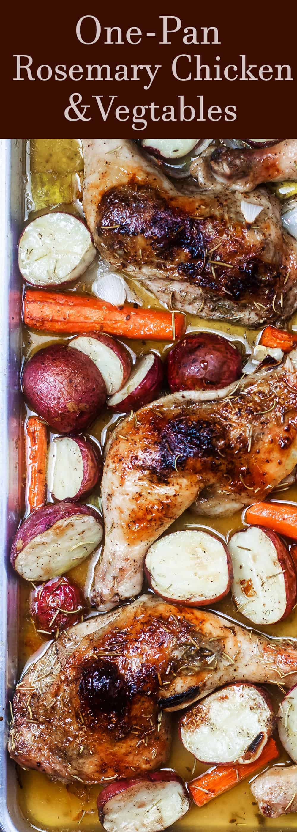 Rosemary Roasted Chicken Recipe with Vegetables The Mediterranean Dish
