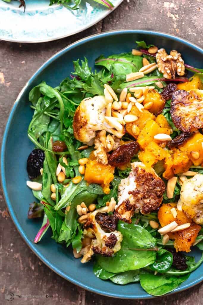 Roasted Cauliflower Salad with LemonHoney Vinaigrette The