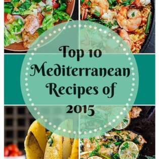 10 Top Mediterranean Recipes of 2015 | The Mediterranean Dish. Must-try easy, wholesome Mediterranean recipes from The Mediterranean Dish! Each recipe comes with step-by-step photos. From seafood paella, to lime cilantro chicken, fattoush salad and roasted Greek potatoes. Mediterranean classics for today's busy cook!