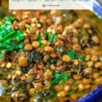 pin image 2 for spicy spinach lentil soup redo