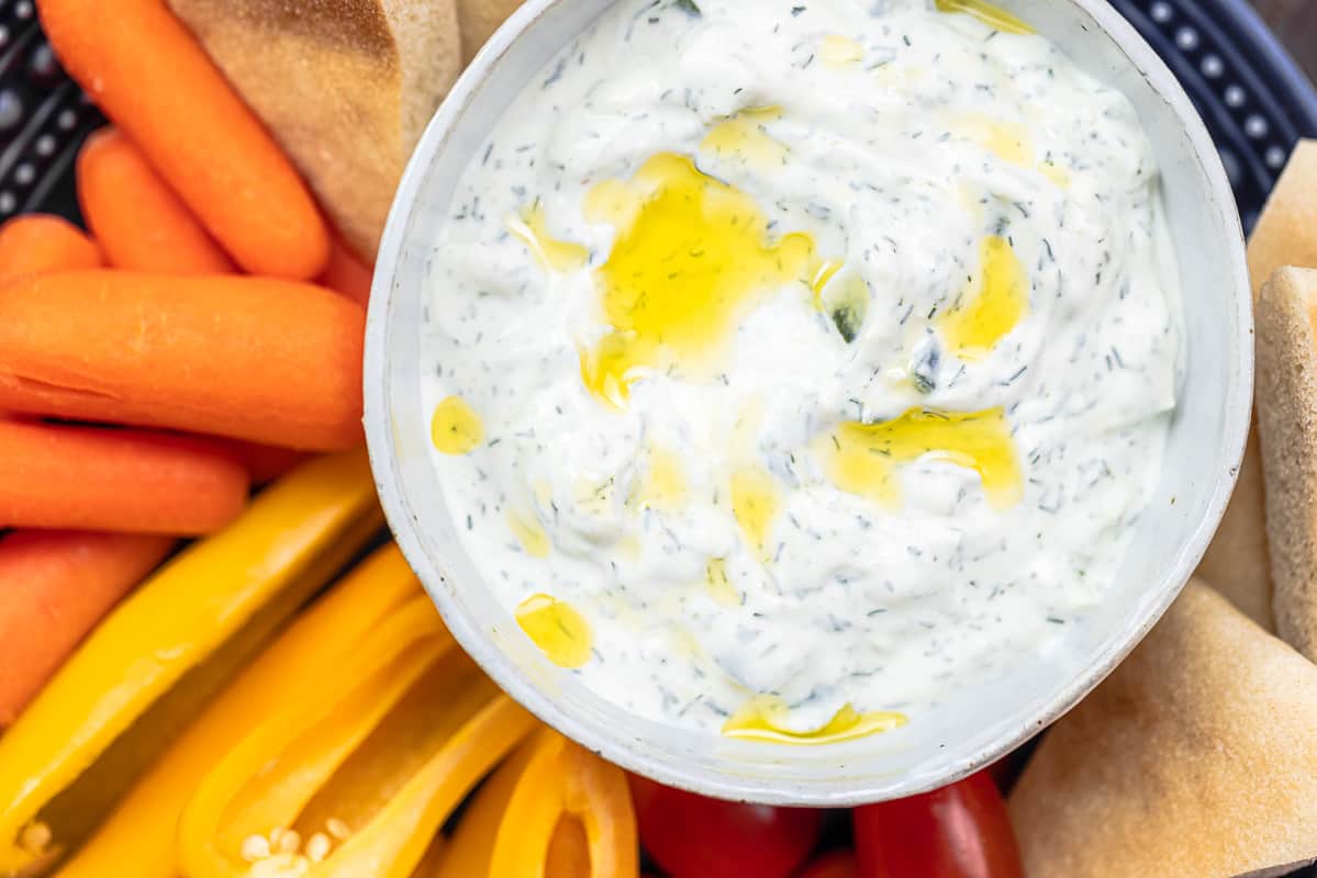 Authentic Tzatziki Sauce Recipe (Yiayia Approved) | The Mediterranean Dish