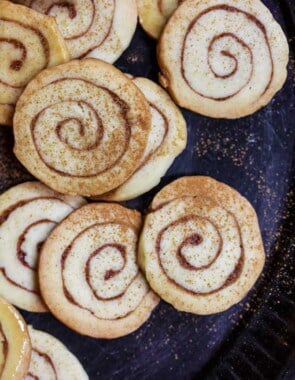 Honey Bun Cinnamon Cookies | The Mediterranean Dish. Extremely moist, buttery, cinnamon cookies topped with a delicious honey icing. Easy recipe with step-by-step tutorial. Perfect holiday cookies or every-day cookies! See it on TheMediterraneanDish.com