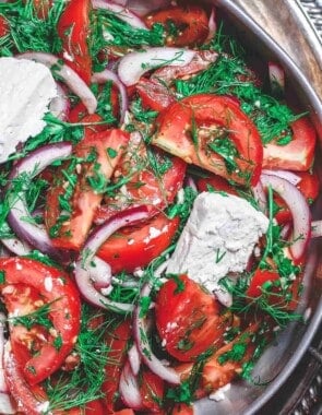 Mediterranean Tomato Salad