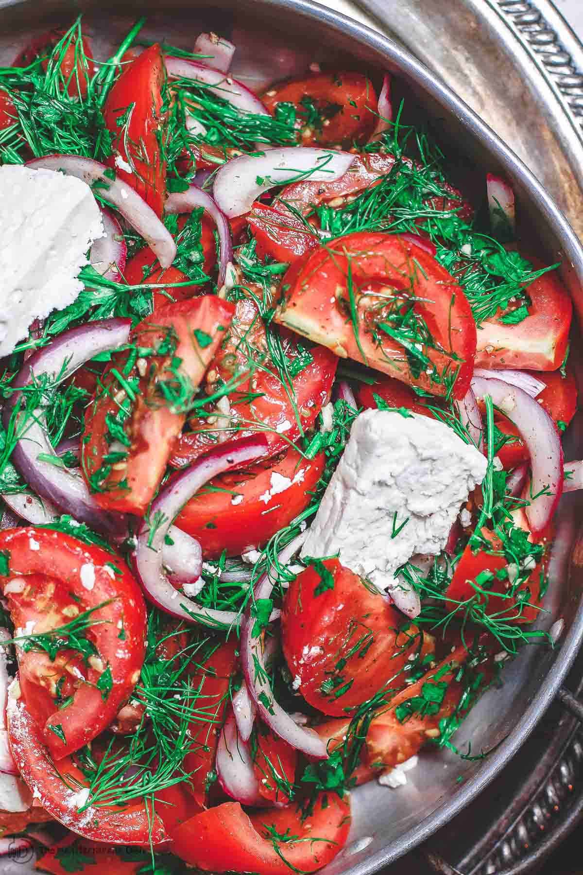 Mediterranean Tomato Salad