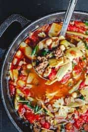 Italian Sausage Minestrone Recipe-image