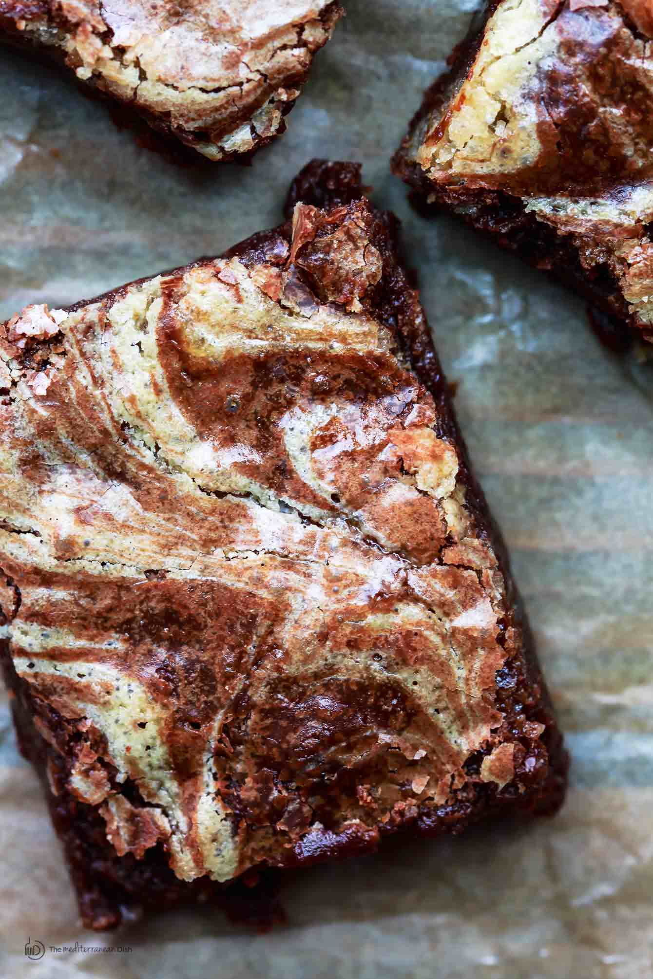 Chocolate Brownies with Tahini 