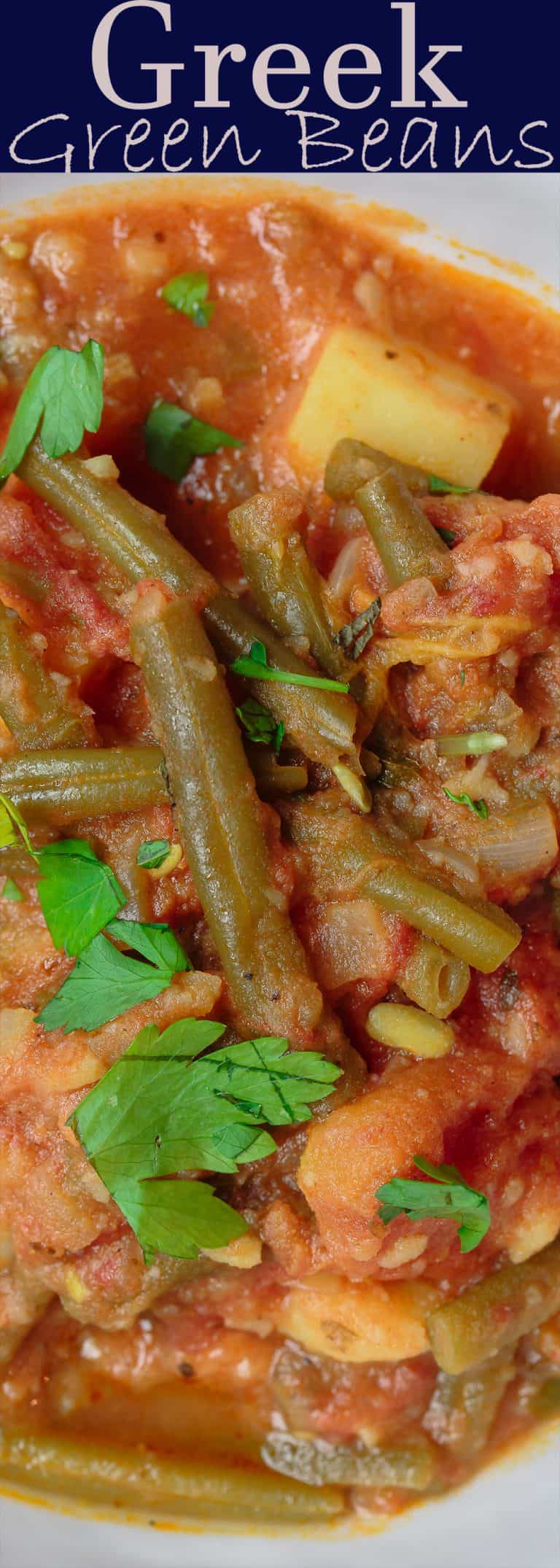 Greek Green Beans (Fasolakia) | The Mediterranean Dish