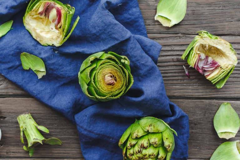 Easy Roasted Artichoke Recipe (Mediterranean style) The Mediterranean