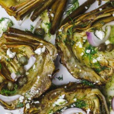 Mediterranean Roasted Artichoke Recipe-image