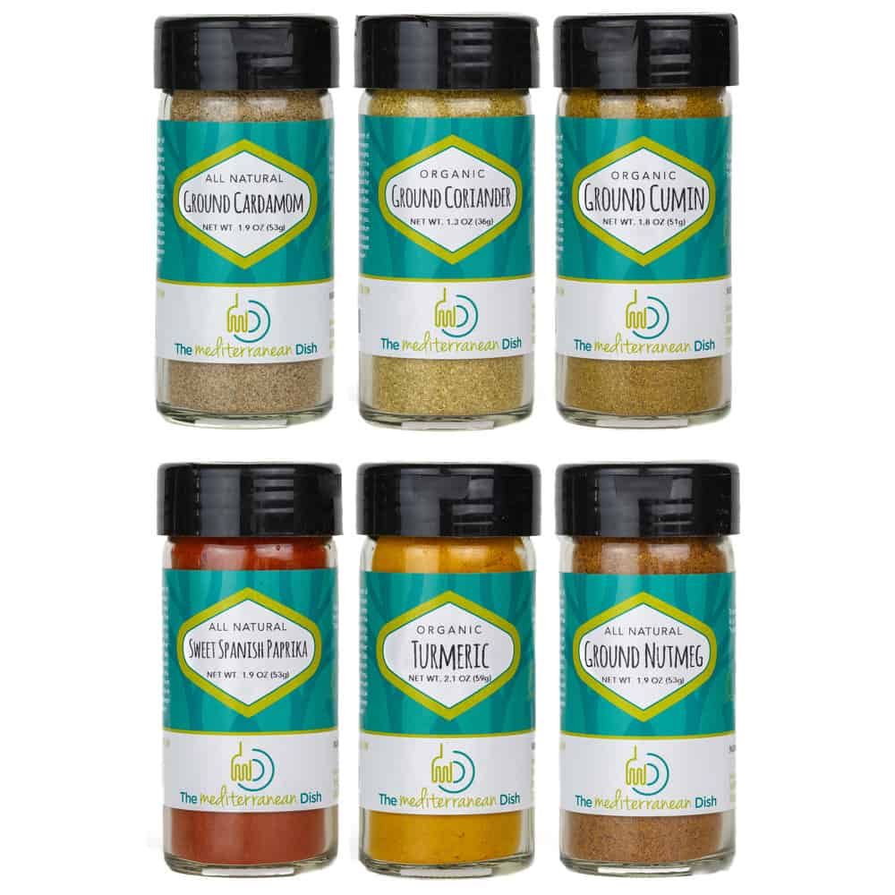 Create Your Own 6 Pack of Mediterranean Spices from The Mediterranean Dish