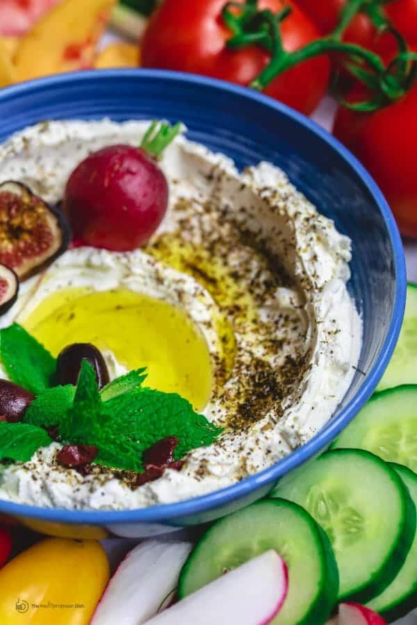 Homemade Labneh Recipe (Video How to Make Labneh) The Mediterranean Dish