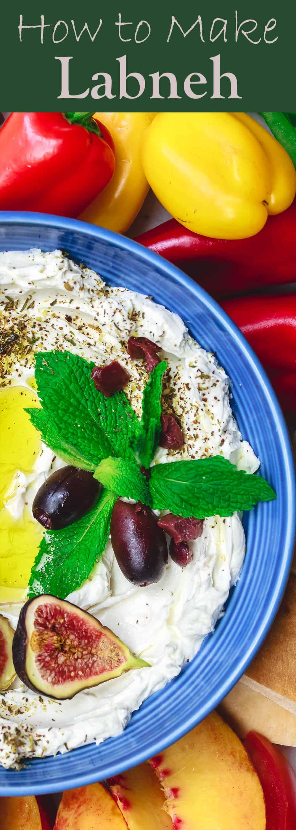 Homemade Labneh Recipe | The Mediterranean Dish. Homemade labneh, Middle Eastern yogurt cheese that is tangy, creamy and lighter than your average cream cheese. Use it as mezze or to spread on your favorite bread. Versatile and super easy to make! A two-step recipe from TheMediterraneanDish.com