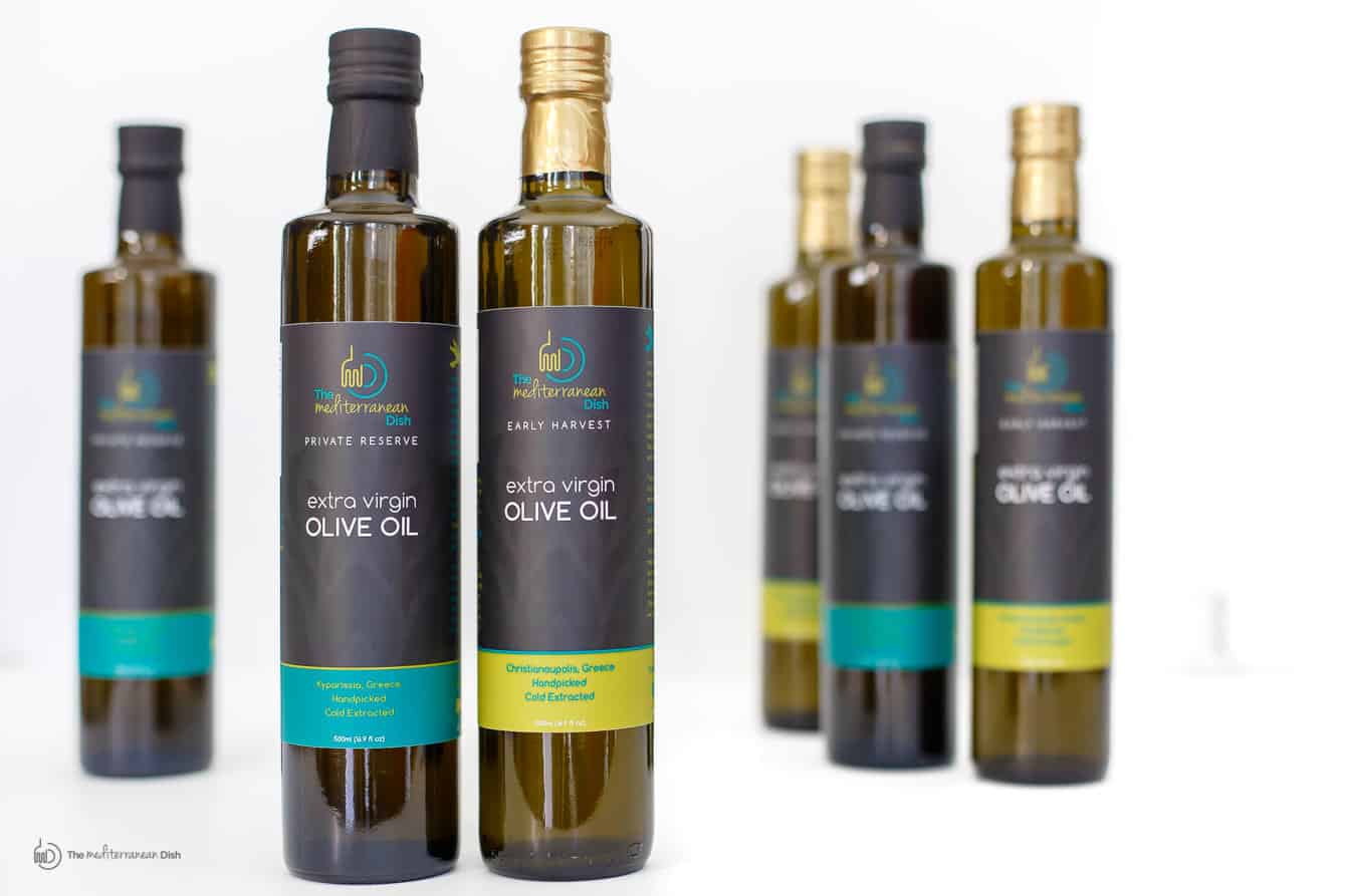 Extra Virgin Olive Oil Product Bundle by The Mediterranean Dish