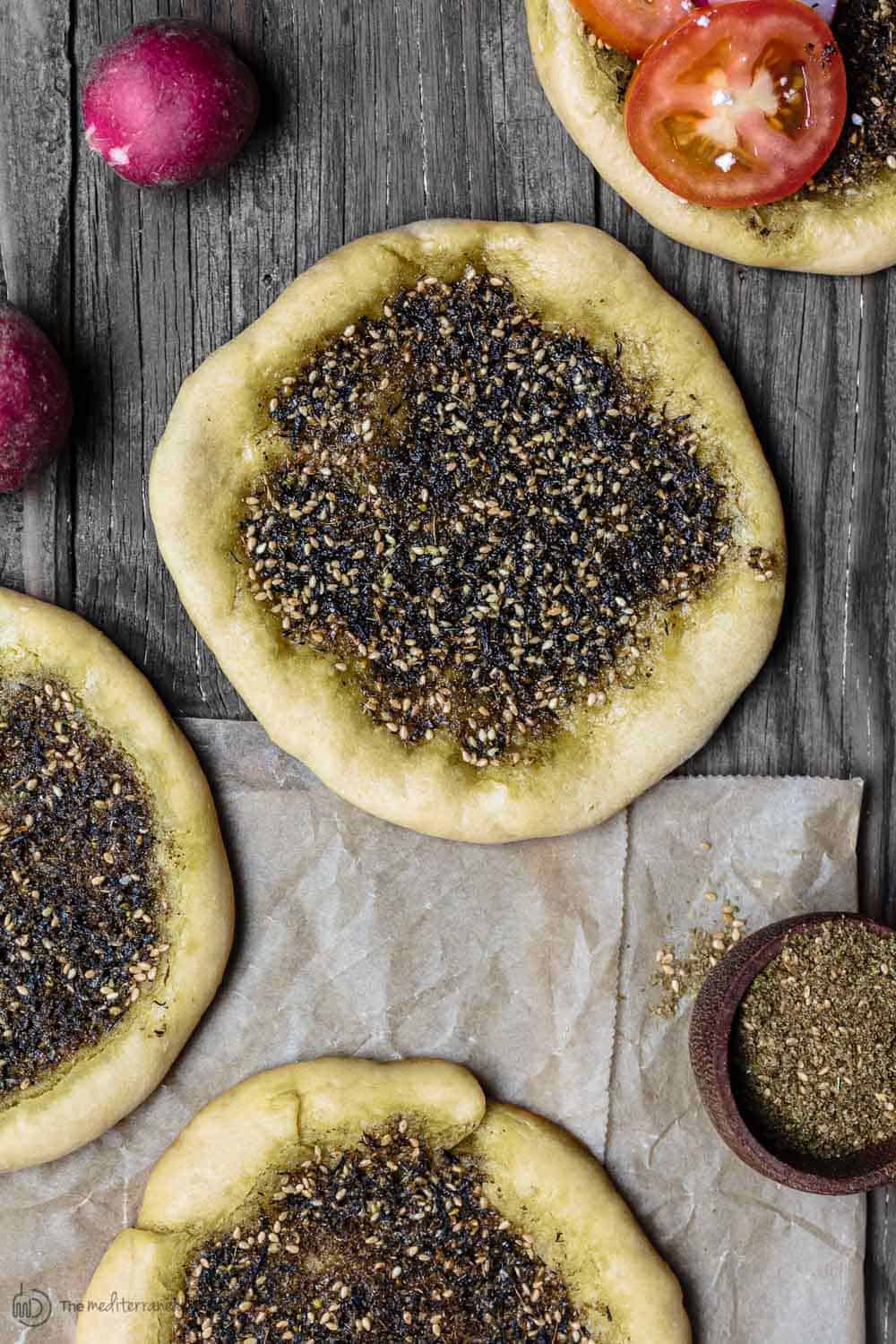 Zaatar Manakish by Zaatar and Zaytoun - Lebanese Recipes