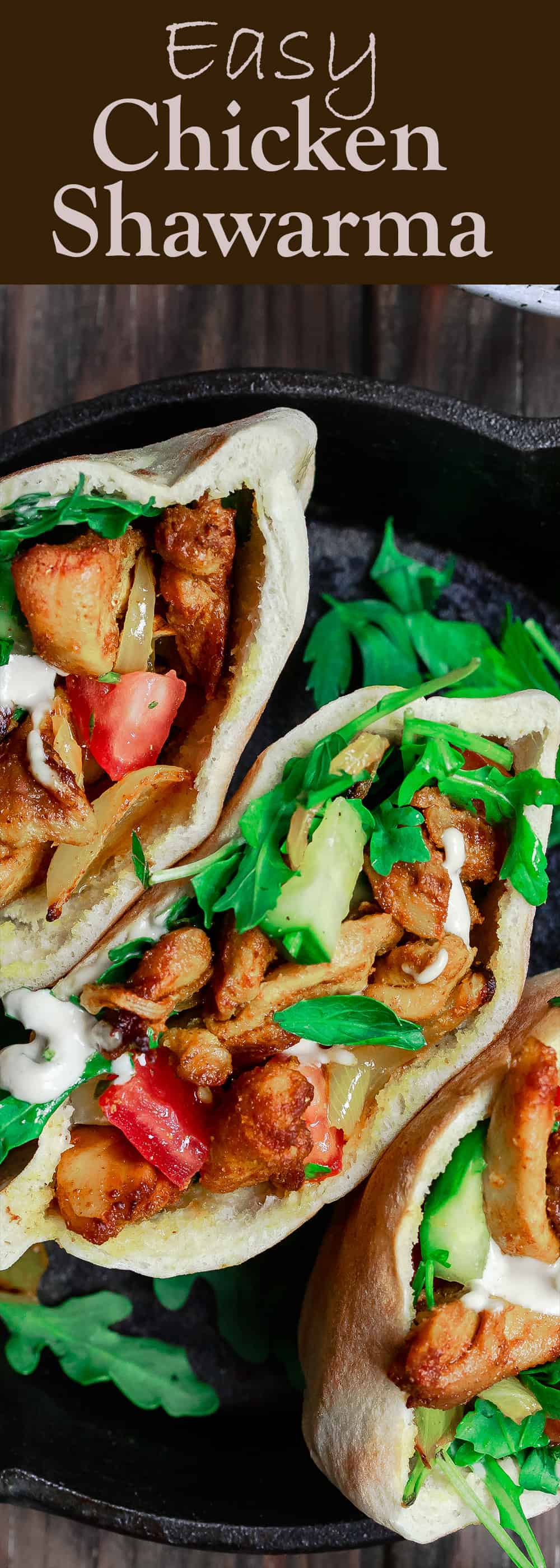 Easy Chicken Shawarma Recipe (Video) | The Mediterranean Dish