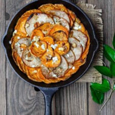 Pear and Sweet Potato Gratin