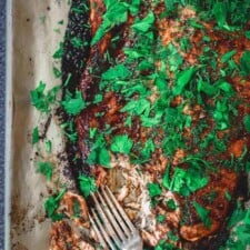 Easy Baked Salmon with Garlic Balsamic Glaze