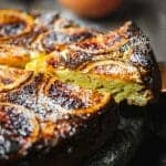 Lighter Orange Ricotta Cake | The Mediterranean Dish. Healthier ricotta cake with olive oil and part-skim ricotta cheese. Think upside down cake with beautiful oranges and a crusty caramel-like topping. Recipe on TheMediterraneanDish.com #oliveoilcake #ricottacake #healthydessert #cake