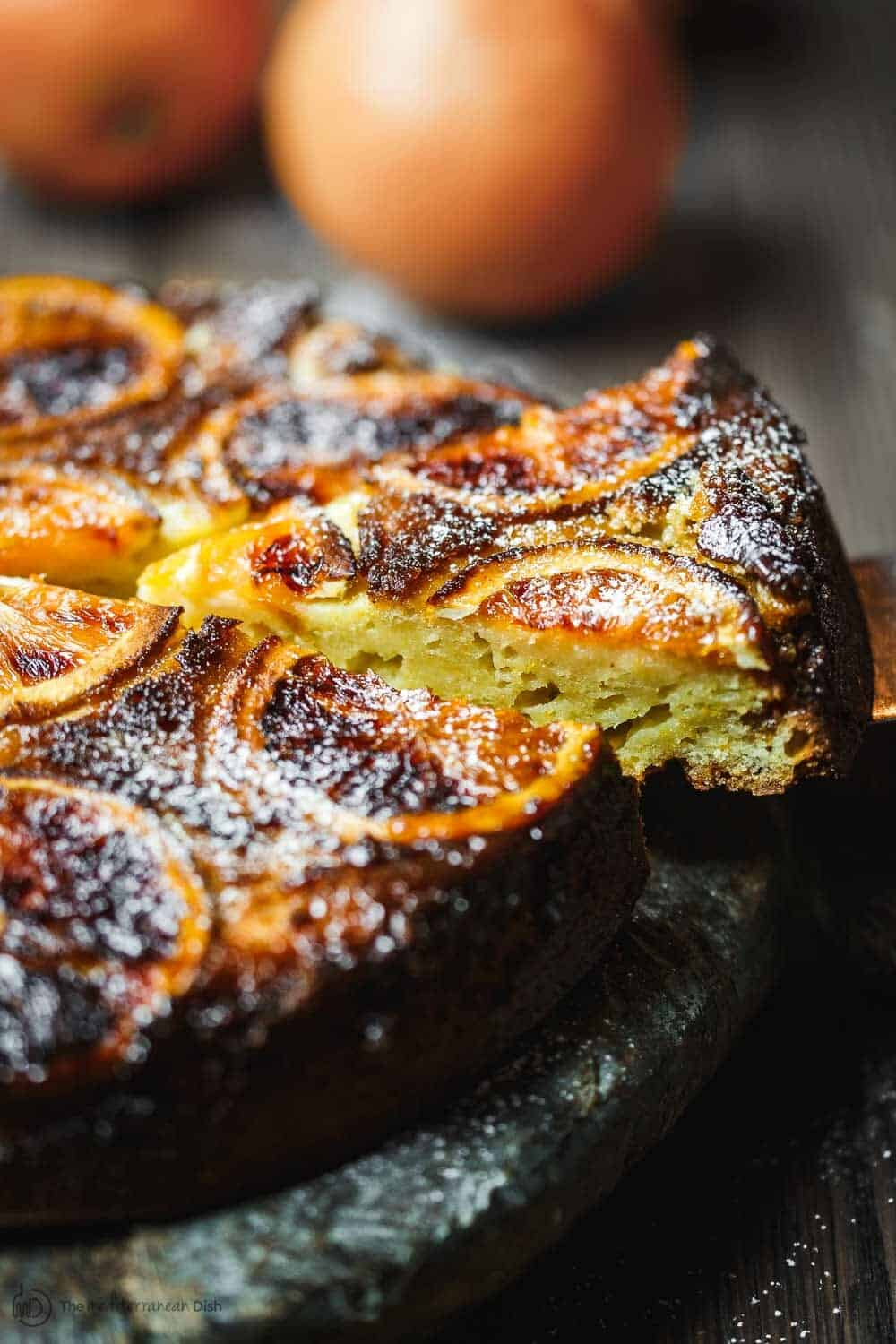 bolo de ricota Laranja 