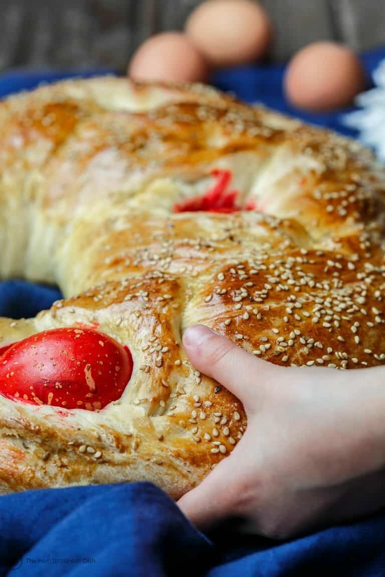 Easy Greek Easter Bread Recipe (video) The Mediterranean Dish