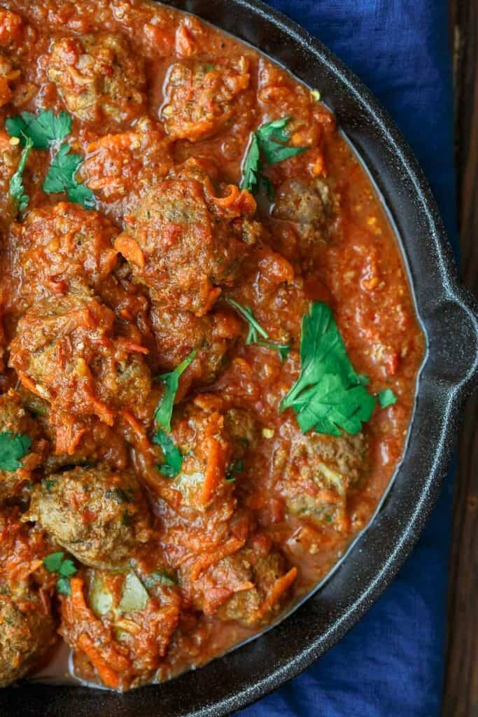 Cinnamon Braised Meatballs Recipe, Lebanese Style (Video) The