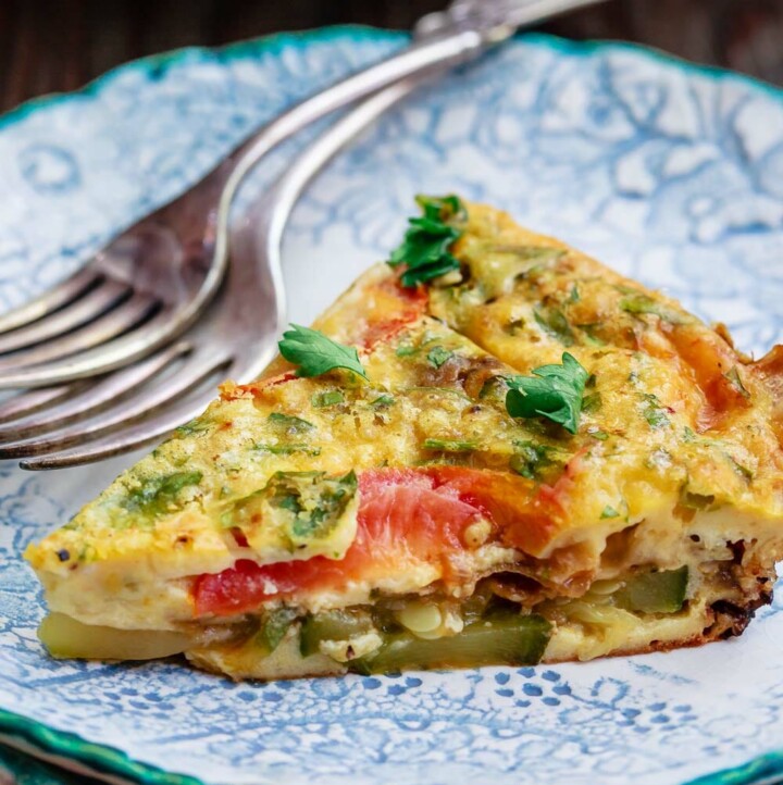 Crustless Zucchini Quiche Recipe The Mediterranean Dish
