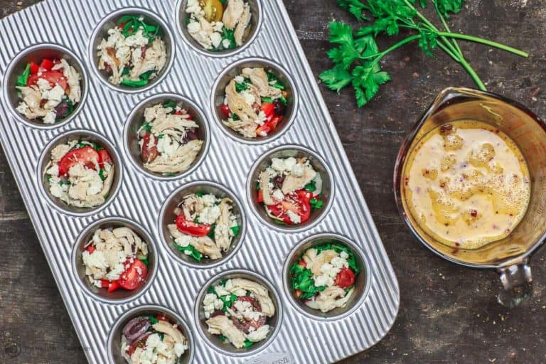 Healthy Breakfast Egg Muffins The Mediterranean Dish