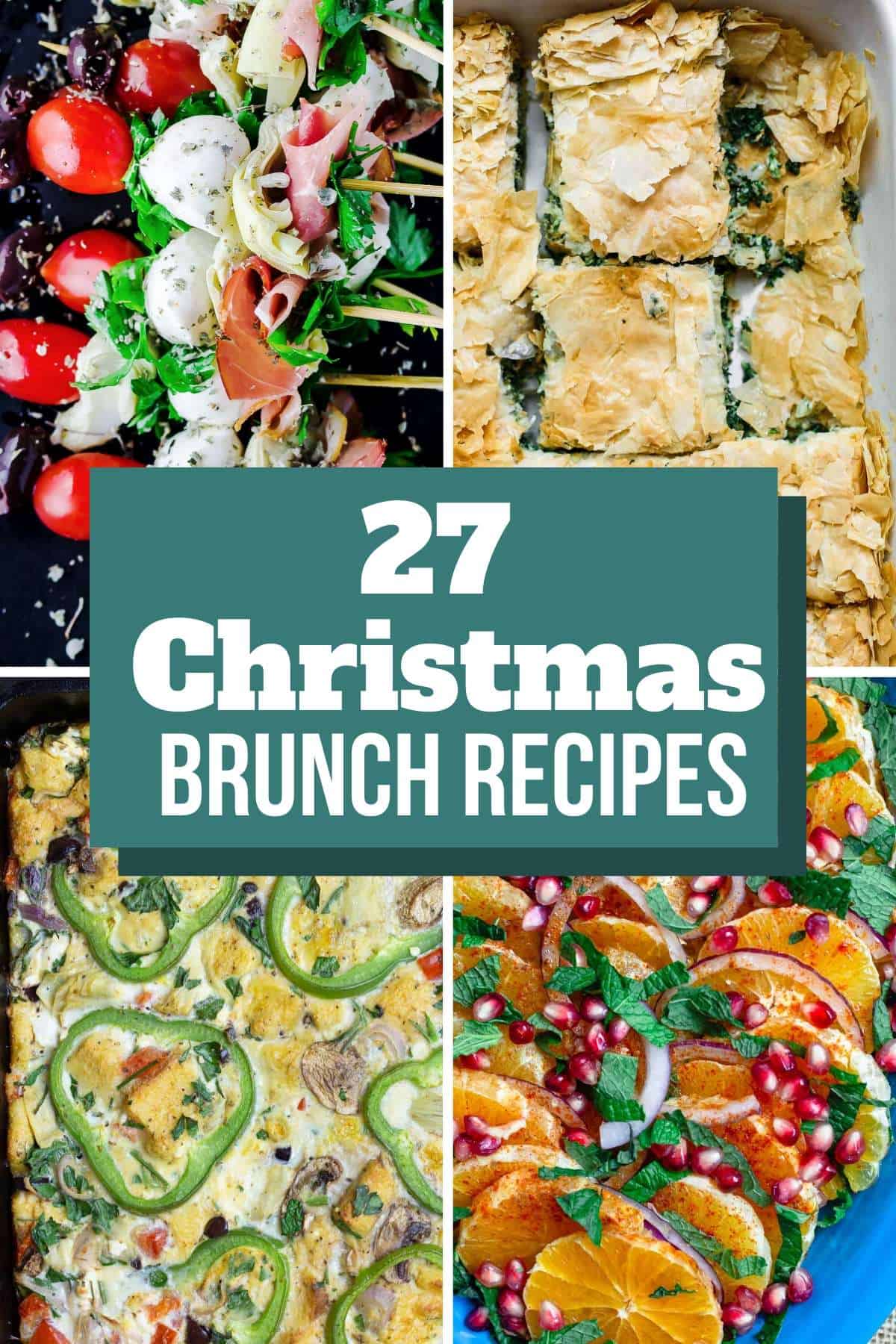 College of photos for Christmas Brunch Recipes
