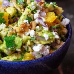 Chunky Citrus Avocado Dip