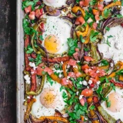 Easy Sheet Pan Eggs with Vegetables    Video    The Mediterranean Dish - 97