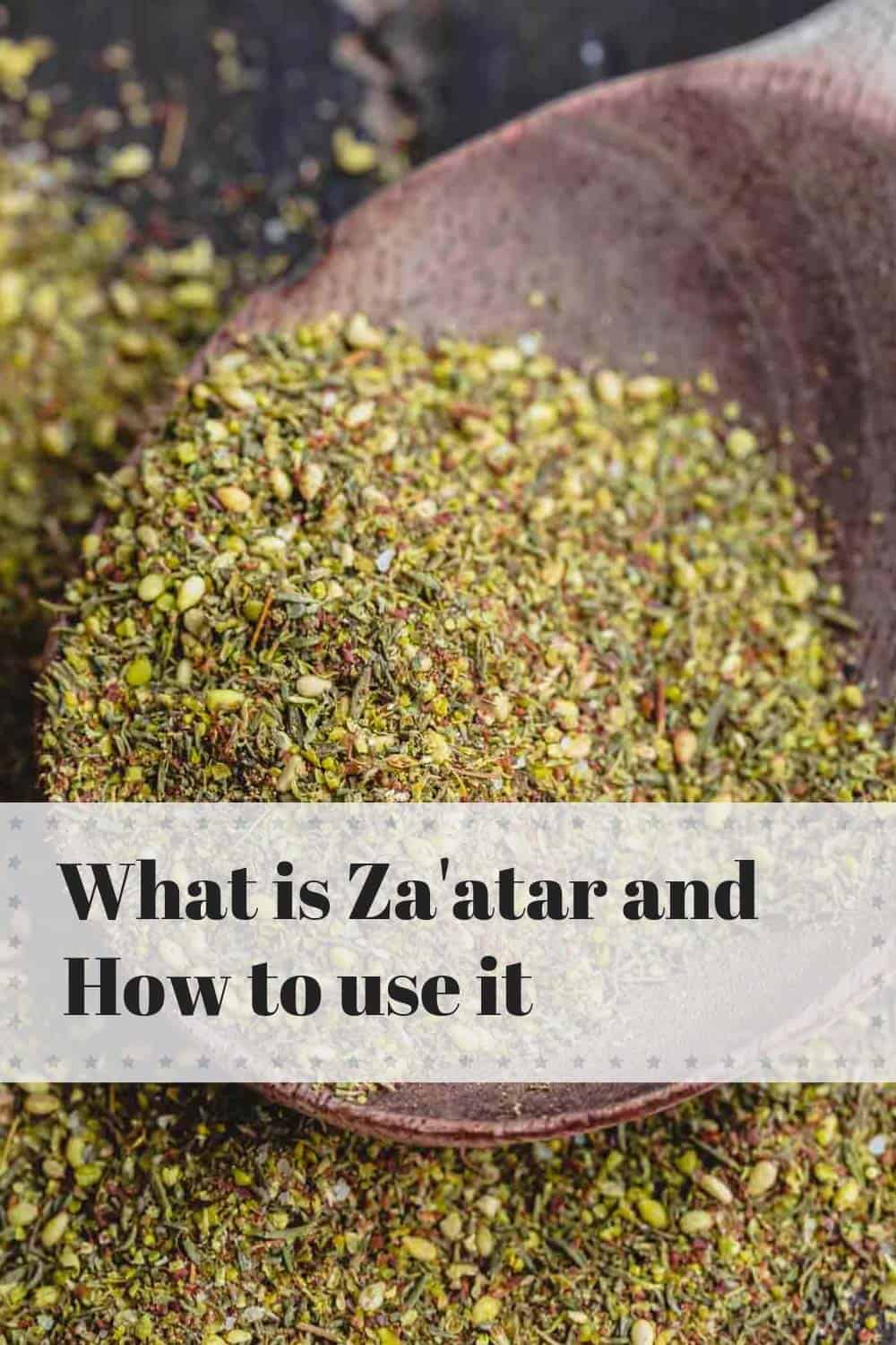 Za'tar Spice. What is Za'atar and How to Use it