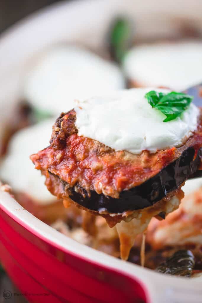 Easy Eggplant Parmesan Recipe ( w/ Tips & Video) | The Mediterranean Dish