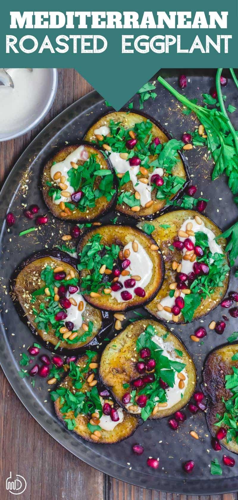 MediterraneanStyle Roasted Eggplant Recipe The Mediterranean Dish
