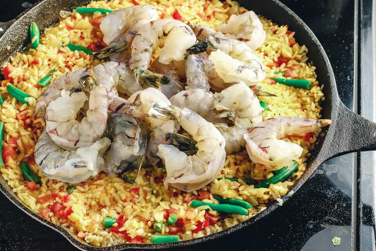 Seafood Paella Recipe