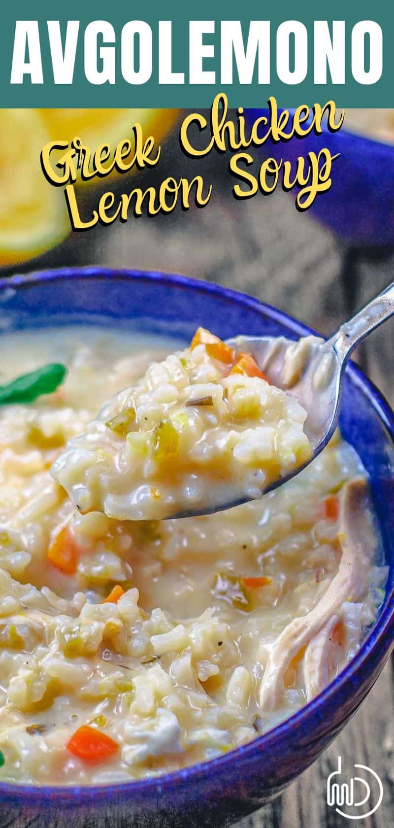 BEST Authentic Avgolemono Soup Recipe the Mediterranean Dish