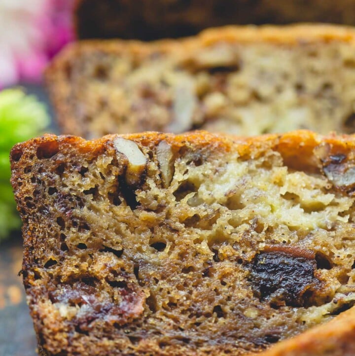 Banana Walnut Bread The Mediterranean Dish