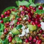 pin image 1 lentil salad