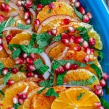 Easy Mediterranean Orange Pomegranate Salad-image